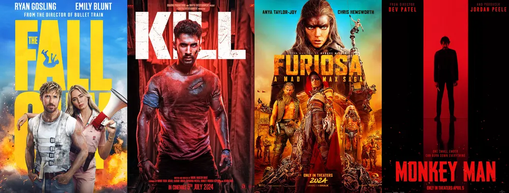Najlepšie akčné filmy 2024