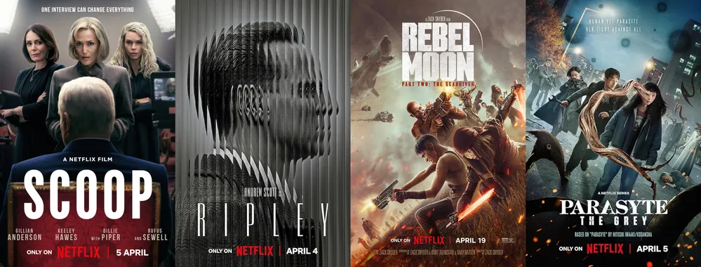 Novinky na Netflixe, Apríl 2024