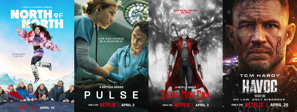 Novinky na Netflixe, Apríl 2025