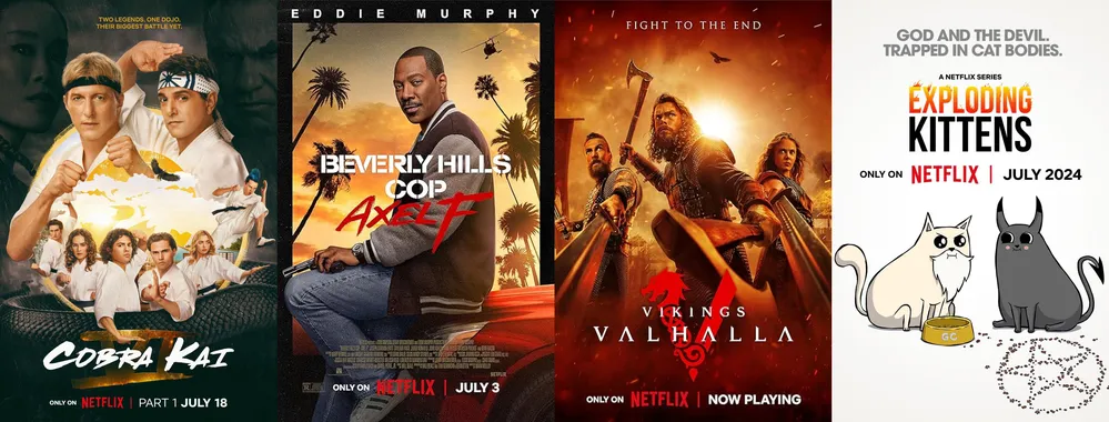 Novinky na Netflixe, Júl 2024