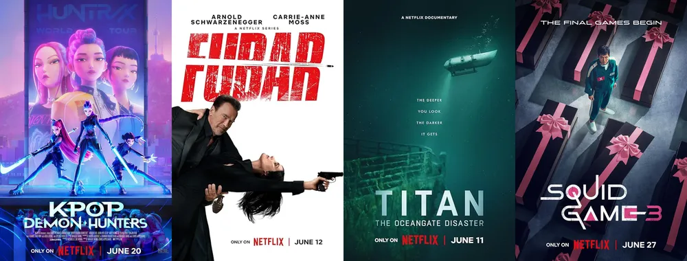 Novinky na Netflixe, Jún 2025