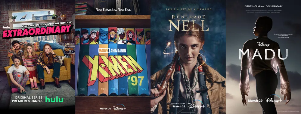 Novinky na Disney Plus, Marec 2024