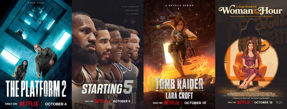 Novinky na Netflixe, Október 2024